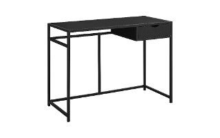 Computer Desk Black Black Metal - 7220