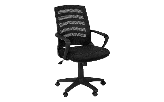 Office Chair Black Black mesh multi position - 7224