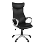 Office Chair Black leather-look high back executive - 7290