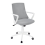 Office Chair White Grey mesh multi position - 7294