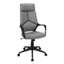 Office Chair Black Dark Grey Fabric executive - 7320