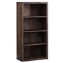 Bookcase Brown Reclaimed Wood-Look adj. shelves - 7404