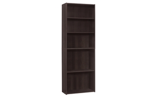 Bookcase Espresso with 5 shelves - 7467