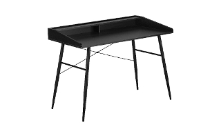 Computer Desk Black Black Metal - 7537