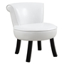 Juvenile Chair White leather-look - 8155