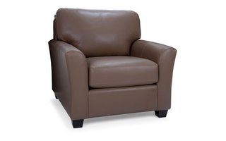 Full Leather Customizable Chair by Decor-Rest