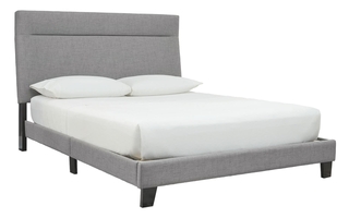 Adelloni Queen Upholstered Bed 60 in. by Ashley - B080-381