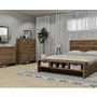 4 -pc Bedroom Set,  Queen Size Bed  60 in. by MEQ