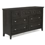 6-Drawer double dresser by Magnussen