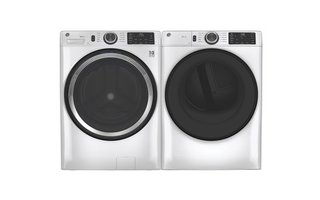 GE Front Load Washer and Dryer Set - GFW550SMNWW-GFD55ESMNWW