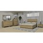 4 -pc Bedroom Set,  Queen Size Bed  60 in. by MEQ