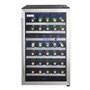 Danby Designer 38 Bottle Free-Standing Wine Cooler in Black Stainless Steel - DWC114BLSDD