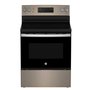 GE 5.0 cu. ft. Free Standing Electric Self Cleaning Range Hi Lo Broil Dual Bake Element Storage Drawer - JCB630ETES