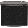 GE 5.0 cu. ft. Free Standing Electric Self Cleaning Range Hi Lo Broil Dual Bake Element Storage Drawer - JCB630ETES