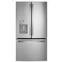 GE Energy Star 25.6 cu. ft. French-Door Refrigerator Fingerprint Resistant Stainless Steel - GFE26JYMFS