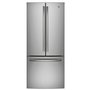 GE 20.8 cu. ft. French-Door Refrigerator Fingerprint Resistant Stainless Steel - GNE21DYRKFS