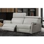Power Reclining Leather Loveseat by Via