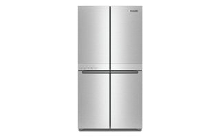 KitchenAid 19.4 cu. ft. 36 in. wide Counter-Depth 4-Door Refrigerator with PrintShield Finish - KRQC506MPS