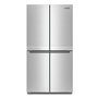 KitchenAid 19.4 cu. ft. 36 in. wide Counter-Depth 4-Door Refrigerator with PrintShield Finish - KRQC506MPS