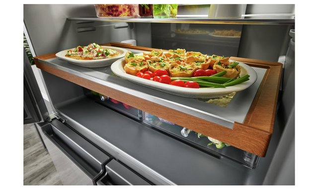 KitchenAid 36-inch, 19.4 cu. ft. Counter-Depth 4-Door Refrigerator wit