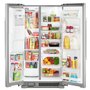 Maytag 36 in. Wide Side-by-Side Refrigerator with Exterior Ice and Water Dispenser - MSS25C4MGZ