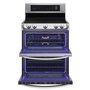 LG 7.3 cu. ft. Electric True Double Oven Range with ProBakeConvection™ and EasyClean - LDE5415ST