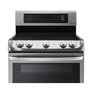 LG 7.3 cu. ft. Electric True Double Oven Range with ProBakeConvection™ and EasyClean - LDE5415ST