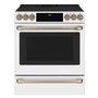 GE Café Slide-In Front Control Induction and Convection Range with Warming Drawer - CCHS900P4MW2