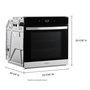 Whirlpool 2.9 cu. ft. 24 Inch Convection Wall Oven - YWOS52ES4MZ