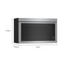KitchenAid Over-The-Range Microwave with Flush Built-In Design - YKMMF330PPS