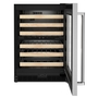 Whirlpool 24 in. Undercounter Wine Cellar with Glass Door and Wood-Front Racks - KUWR214KSB