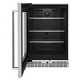 Whirlpool 24 in. Undercounter Refrigerator with Glass Door and Shelves with Metallic Accents - KURL314KSS