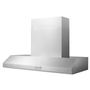 Whirlpool 48 in. 585 or 1170 CFM Motor Class Commercial-Style Wall-Mount Canopy Range Hood - KVWC958KSS