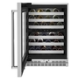 Whirlpool 24 in. Undercounter Wine Cellar with Glass Door and Metal-Front Racks - KUWL314KSS