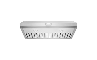 Whirlpool 36 in. 585 CFM Motor Class Commercial-Style Under-Cabinet Range Hood System - KVUC606KSS