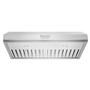 Whirlpool 36 in. 585 CFM Motor Class Commercial-Style Under-Cabinet Range Hood System - KVUC606KSS