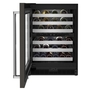 Whirlpool 24 in. Undercounter Wine Cellar with Glass Door and Metal-Front Racks - KUWL314KBS