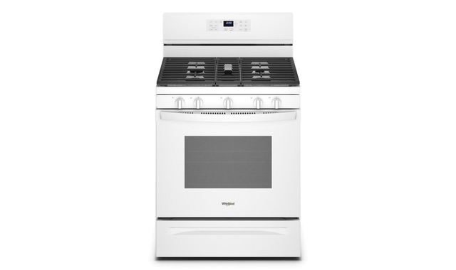 Whirlpool 5.0 cu. ft. Whirlpool Gas 5-in-1 Air Fry Oven - WFG550S0LW