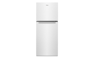 Whirlpool 24 in. Wide Small Space Top-Freezer Refrigerator 11.6 cu. ft. - WRT112CZJW