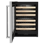 Whirlpool 24 in. Undercounter Wine Cellar with Glass Door and Wood-Front Racks - KUWL214KSB