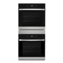 Whirlpool 5.8 cu. ft. 24 Inch Double Wall Oven with Convection - WOD52ES4MZ