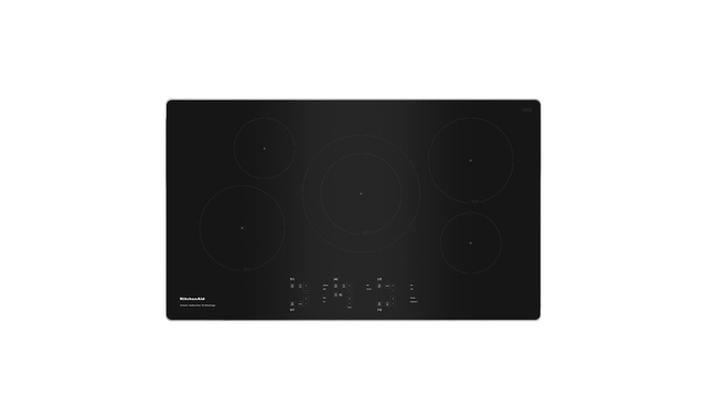 Whirlpool 36 in. 5-Element Sensor Induction Cooktop - KCIG556JSS