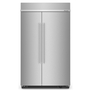 Whirlpool 30 cu. ft. 48 Built-In Side-by-Side Refrigerator with PrintShield™ Finish - KBSN708MPS