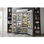 Whirlpool 30 cu. ft. 48 Built-In Side-by-Side Refrigerator with PrintShield™ Finish - KBSN708MPS