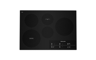 Whirlpool 30 in. Electric Cooktop with 5 Elements and Touch-Activated Controls - KCES950KBL