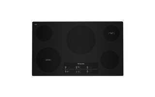 Whirlpool 36 in. Electric Cooktop with 5 Elements and Touch-Activated Controls - KCES956KBL