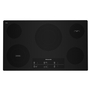 Whirlpool 36 in. Electric Cooktop with 5 Elements and Touch-Activated Controls - KCES956KBL