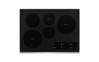 Whirlpool 30 in. Electric Ceramic Glass Cooktop with Two Dual Radiant Elements - WCE97US0KS