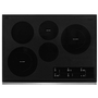 Whirlpool 30 in. Electric Ceramic Glass Cooktop with Two Dual Radiant Elements - WCE97US0KS