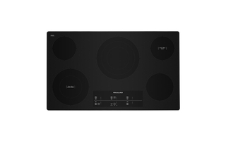 Whirlpool 36 in. Electric Cooktop with 5 Elements and Touch-Activated Controls - KCES956KSS